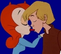 candy and wort kiss with lingues - disney-crossover photo