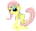 1299501  solo fluttershy solo female simple background questionable cute smiling animated transparen - my-little-pony-friendship-is-magic photo