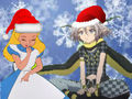 Alice and Orion  christmas - anime photo