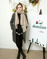 Emma visited the party "Domino" magazine in honor of the imminent approach of Christmas holidays - emma-watson photo