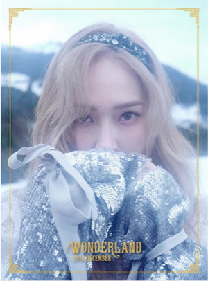Jessica's teaser images for "Wonderland 2016 December"