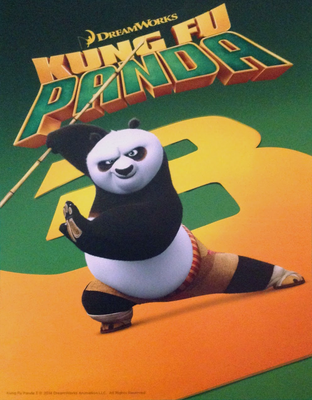 Kung Fu Panda 3 (English) 720p movie
