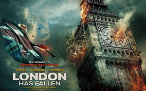  London Has Fallen Movie Desktop karatasi la kupamba ukuta