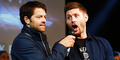 Misha and Jensen  - jensen-ackles-and-misha-collins photo