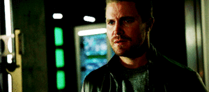  Oliver dreaming/hallucinating about Felicity.