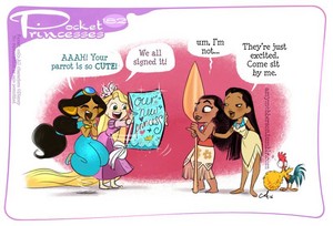  Pocket Princesses Comic: Moana is Our New Princess!