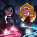 Regina, The Queen, And Emma Disney-fied - once-upon-a-time fan art