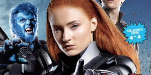  Sophie Turner as Jean Grey in promotional image for cover of magazine