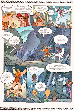  Walt 迪士尼 Movie Comics - Hercules (Danish 1997 Version)