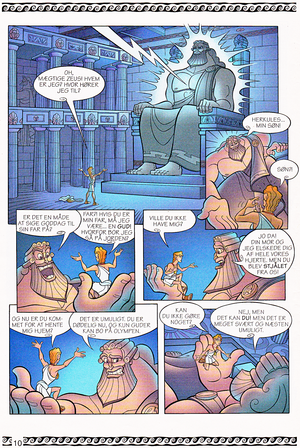  Walt 디즈니 Movie Comics - Hercules (Danish 1997 Version)