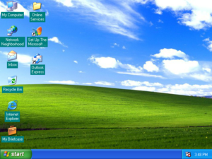 Windows 95 as Windows XP 1