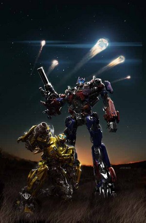 optimus and bumblebee by mercedes