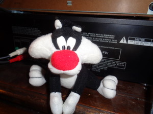  1994 Sylvester mini hugging plush