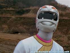  Alyssa Morphed As The White Wild Force Ranger