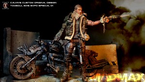  Calvin's Custom 1:6 One sixth scale TOYSOUL 2016 Special "MAD MAX" Fury Road on Bike