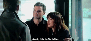  Christian meets Ana's boss,Jack Hyde