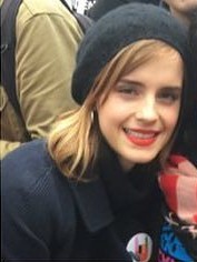 Emma Watson at the Women's March in Washington D.C.[January 21, 2017](Socail media pics)