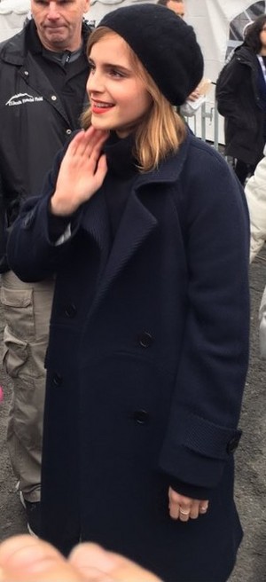 Emma Watson at the Women's March in Washington D.C.[January 21, 2017](Socail media pics)