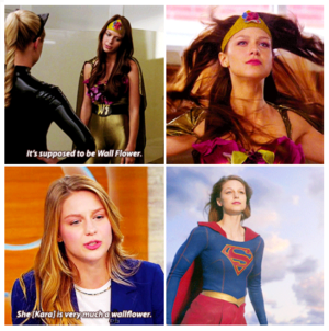 Glee foreshadowing Supergirl