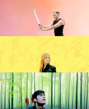  Jace, Clary and Alec