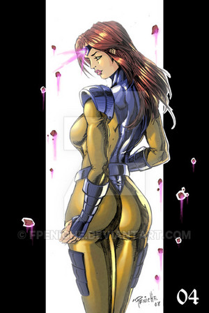 Marvel Girls Jean Color by Fpeniche