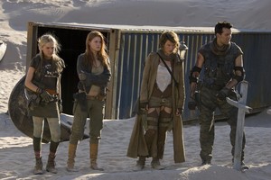Resident Evil: Extinction - K-Mart, Claire, Alice and Carlos