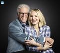 The Good Place Portraits - Kristen Bell and Ted Danson - kristen-bell photo