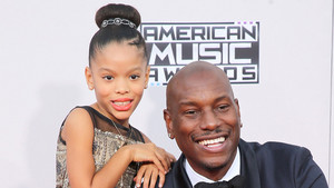 Tyrese and his daughter