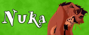  Walt 迪士尼 Character Banner - Nuka