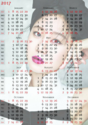  master's sun gong hyo jin calendar 2017