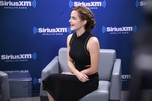  Emma Watson at SiriusXM's Town Hall [March 10, 2017] 
