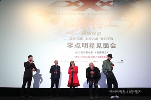  "xXx: The Return of Xander Cage" Premiere in China - Press Conference