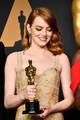 89th Annual Academy Awards - Backstage  - emma-stone photo