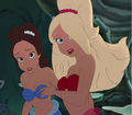 Arista with her hairstyle from the TV series - disney-princess photo