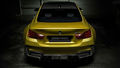 BMW M4 Vorsteiner 2014 (Golden) Rear View - bmw wallpaper