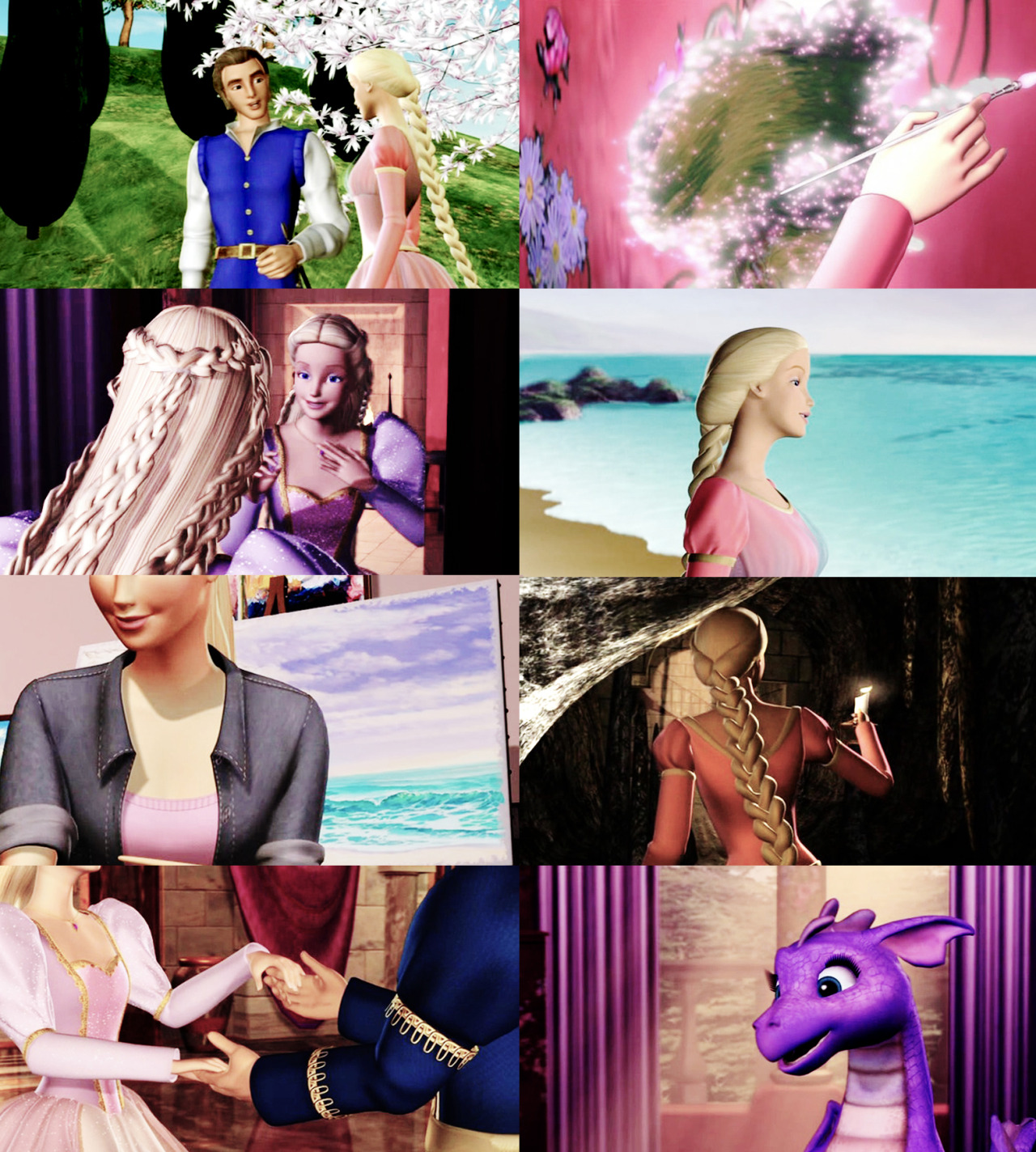 barbie as rapunzel movie