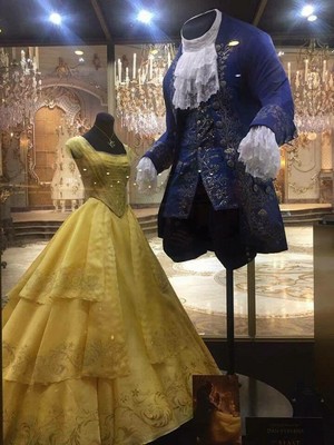  Belle and the Beast costumes on display