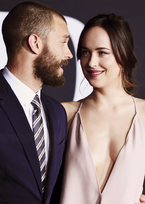  Dakota and Jamie at the Fifty Shades Darker premiere in L.A.