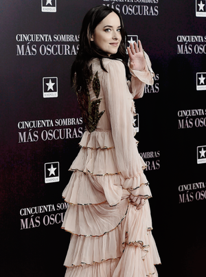 Dakota at Madrid premiere of Fifty Shades Darker