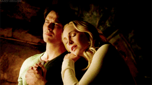  Damon and Caroline
