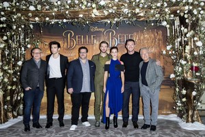 Emma Watson at the 'Beauty and the Beast' Paris photocall [February 20, 2017] 