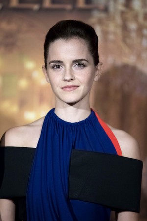Emma Watson at the ‘Beauty and the Beast’ Paris press conference