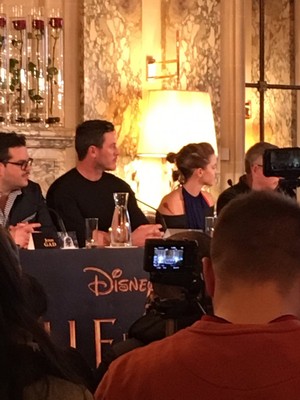 Emma Watson at the 'Beauty and the Beast' Paris press conference