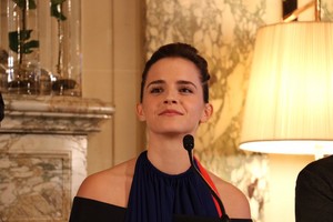  Emma Watson at the 'Beauty and the Beast' Paris press conference