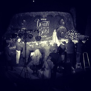  Emma Watson at the Лондон premiere of 'Beauty and the Beast'
