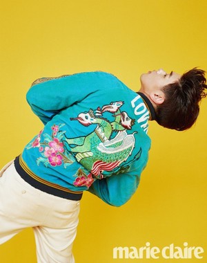 Eric Nam has a playful photoshoot with 'Marie Claire'