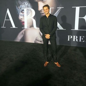 Fifty Shades Darker cast at L.A. premiere