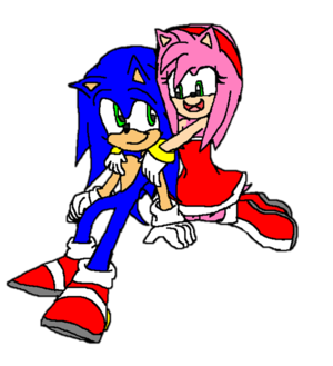 Found you Sonic  Amy says  
