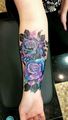 Galaxy Roses - tattoos photo