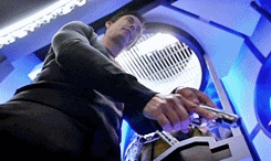  Harrison Wells in "The Nuclear Man"
